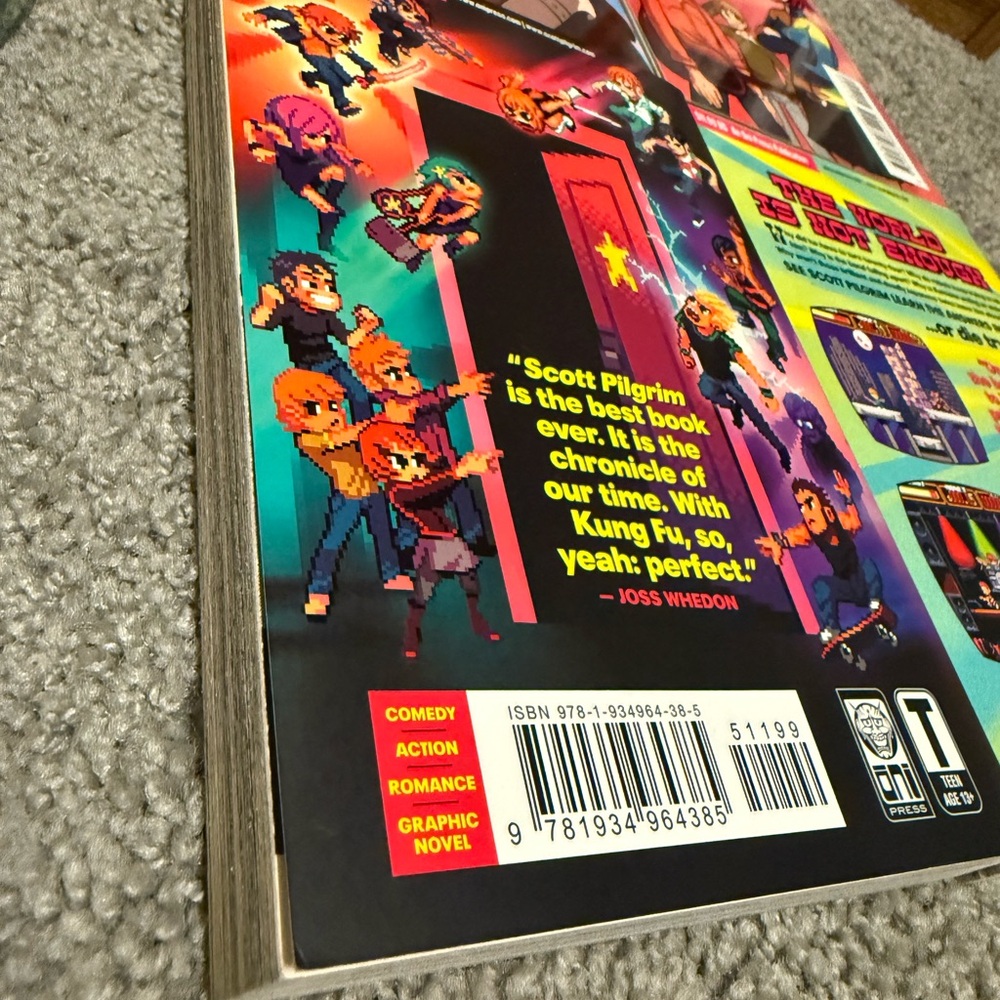 Scott Pilgrim Graphic Novel Set Volumes 1-6 - Colorful Comic Book Collection - Picture 5 of 9